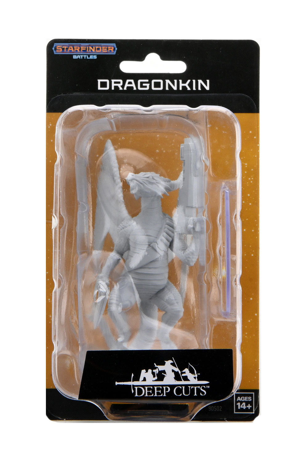 Starfinder Deep Cuts Unpainted Miniatures Dragonkin