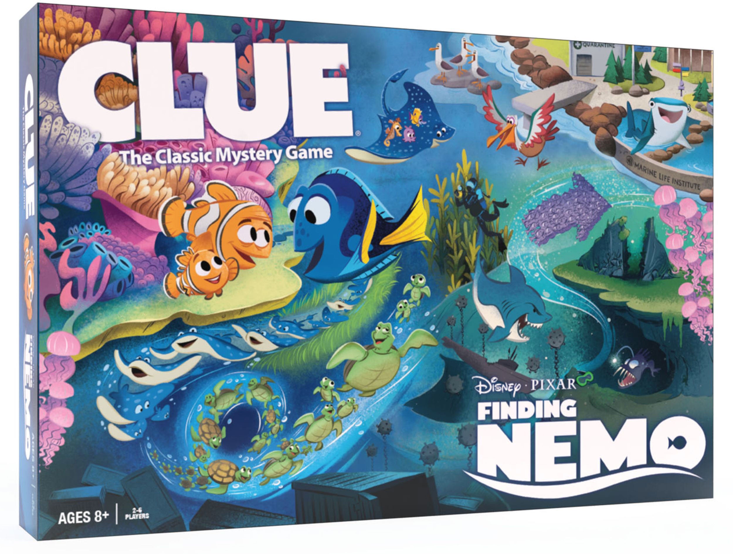 CLUE: Finding Nemo | Collectible Clue Game Based on Disney & Pixar Ani