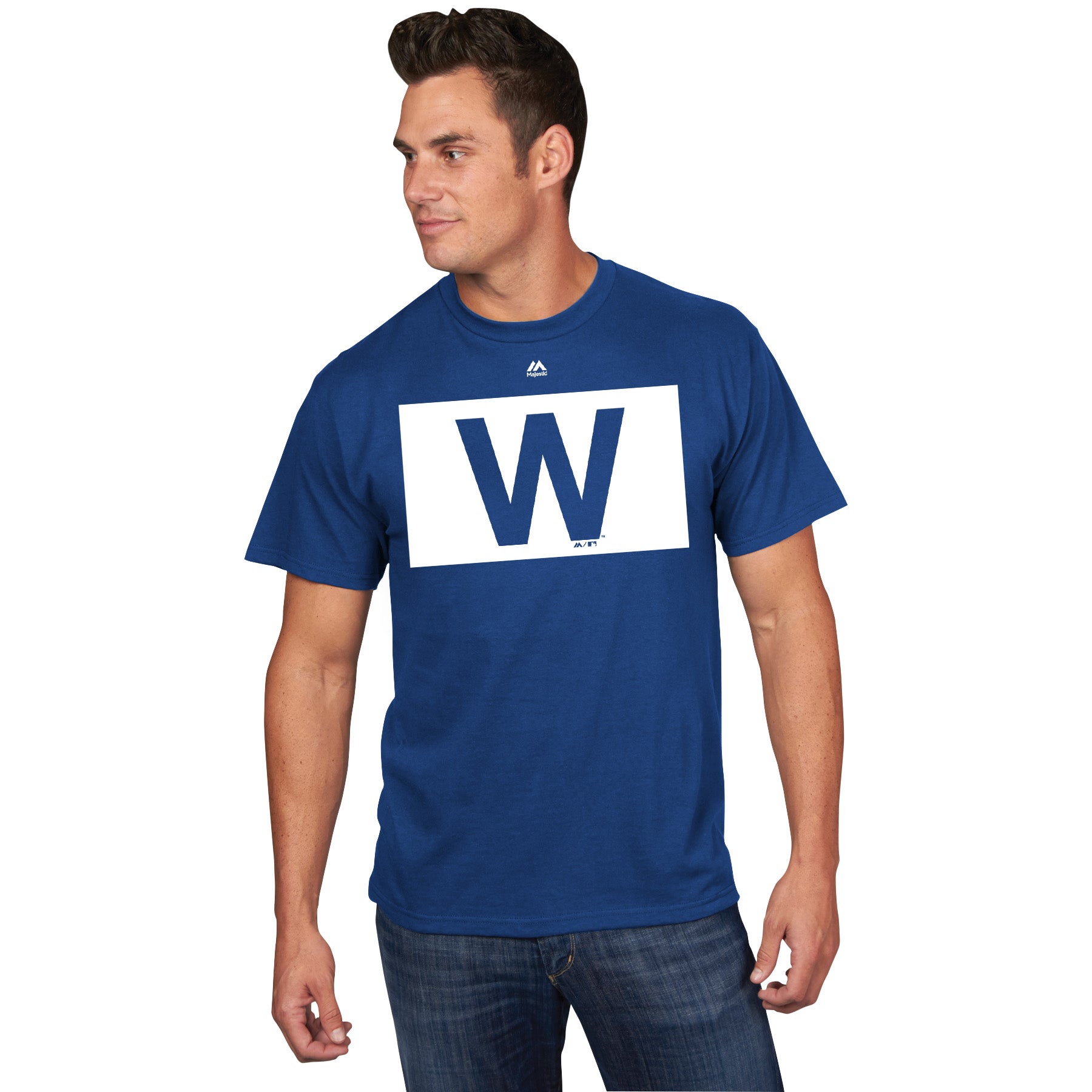 Chicago Cubs Majestic Blue Disney Shirt