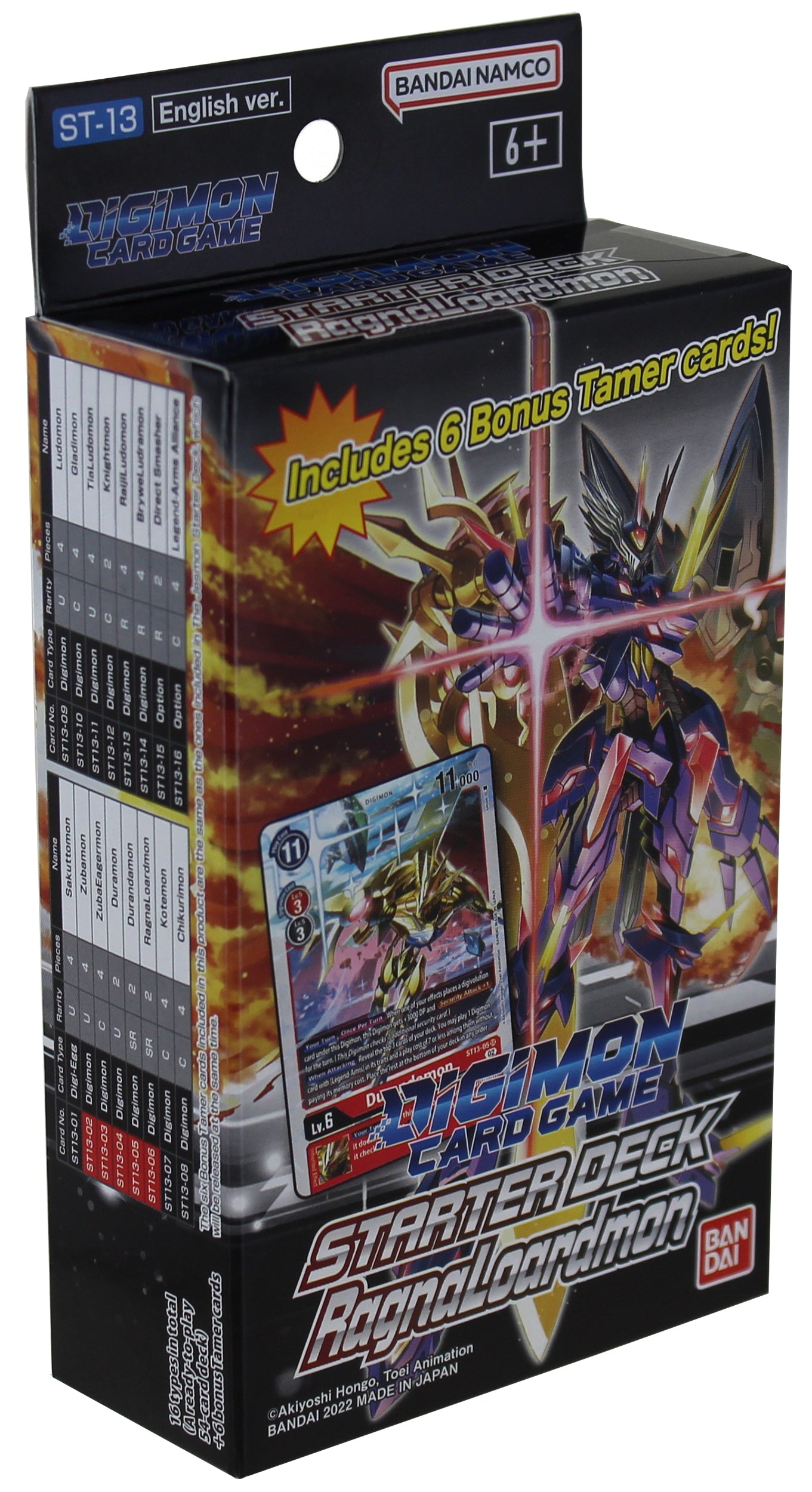 Digimon Card Game: RagnaLoardmon Starter Deck