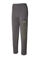 Green Bay Packers Squeeze Play Men's Knit Sweatpants, Grey
