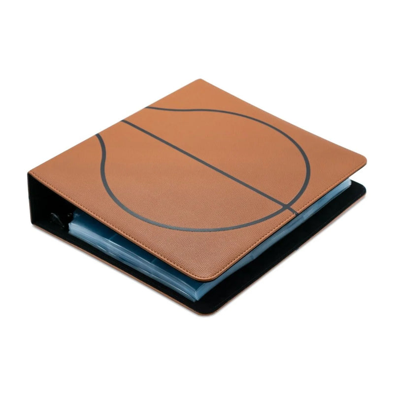 Basketball 3" Collectors Album - Premium Brown