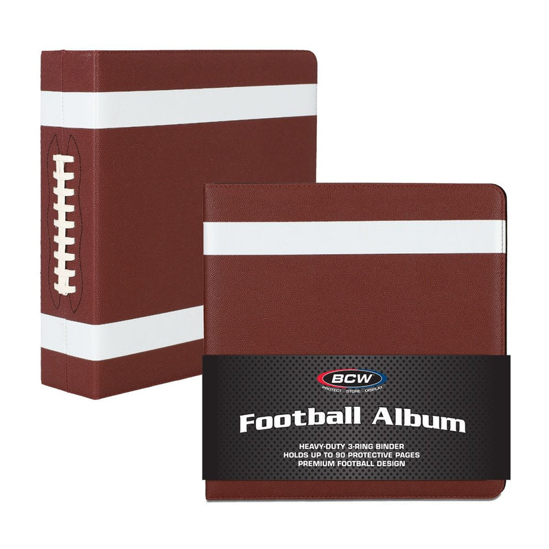 Football 3" Collectors Album - Premium Brown