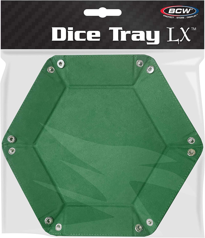 Hexagon Dice Tray, Grass (Green)