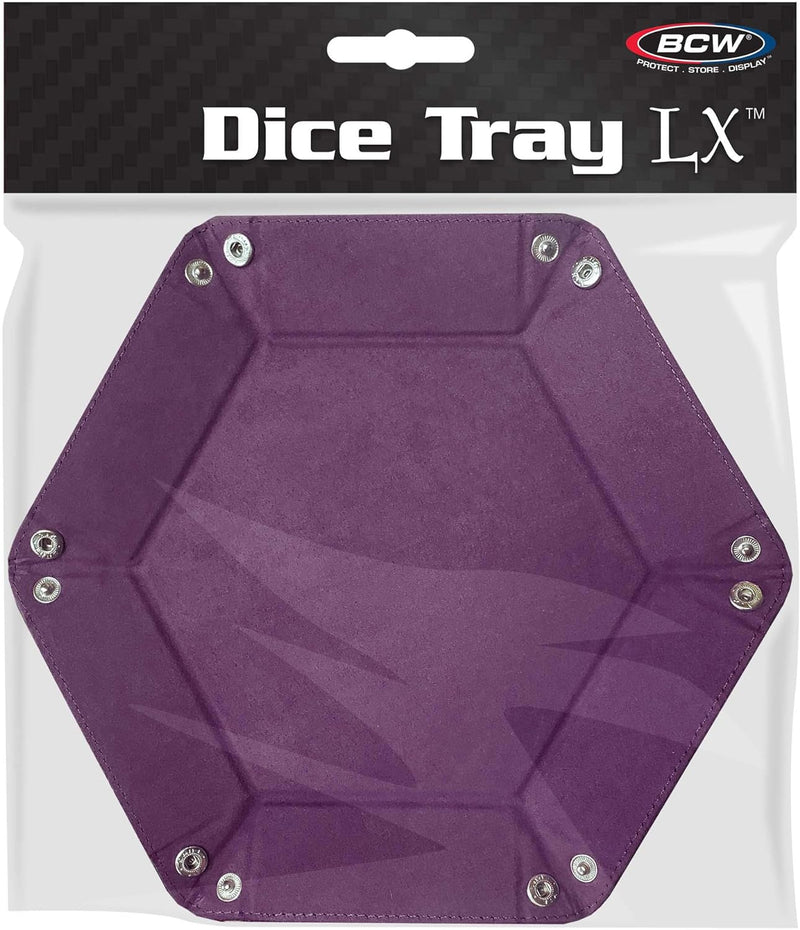 Hexagon Dice Tray, Plum (Purple)