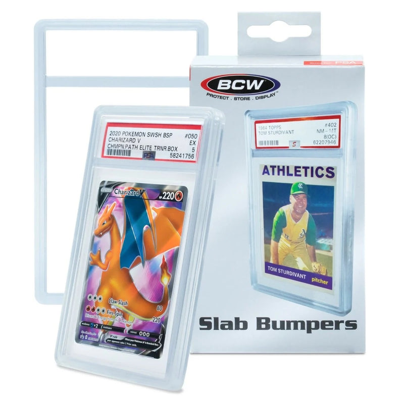 Slab Bumpers - PSA Card - Clear