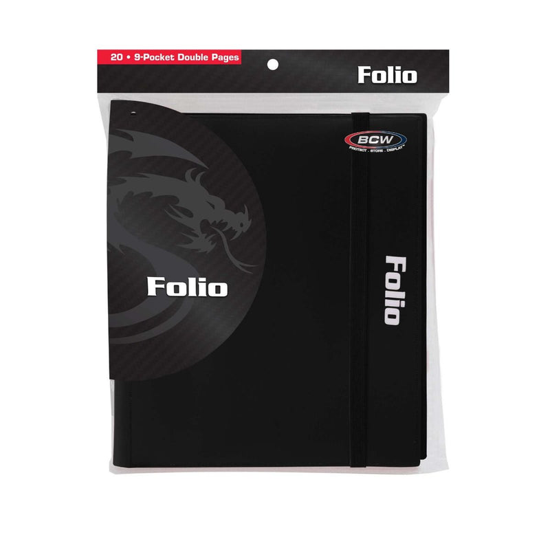 Folio 9-Pocket Album - Black