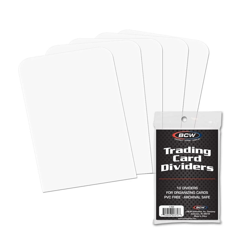 Trading Card Dividers, 10-Pack