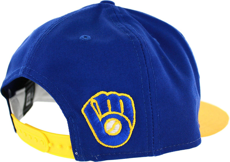 Milwaukee Brewers NE NC Embroidered 9FIFTY Snapback Cap