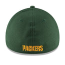 new era,2016,green bay packers,39THIRTY,3930,flex fit,hat,headwear,baseball cap,clothing accessories