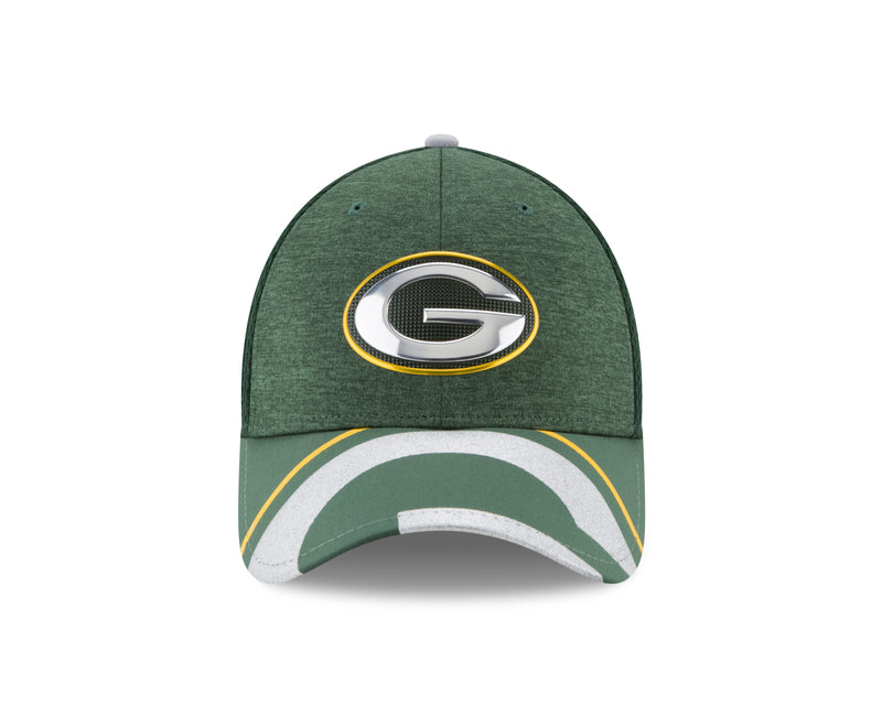 new era,green bay packers,2017,on,stage,39thirty,3930,39 thirty,stretch,flex fit,hat,cap,headwear,clothing accessories