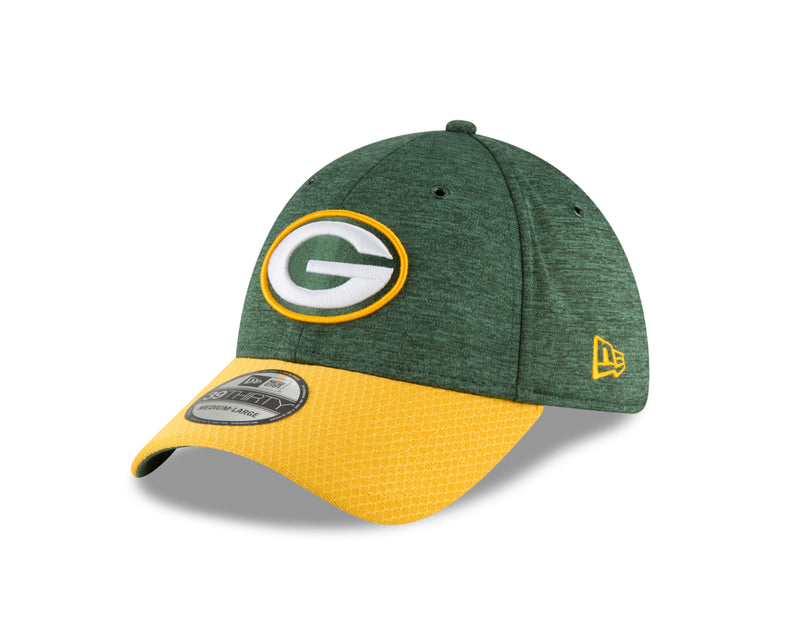 new era,green bay packers,39thirty,3930,on field,sidelines,away,baseball cap,hat,headwear,clothing accessories