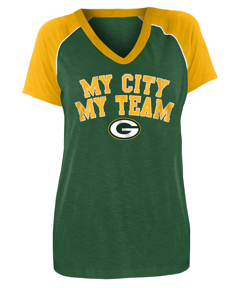 Green Bay Packers My City My Team Women's Tee