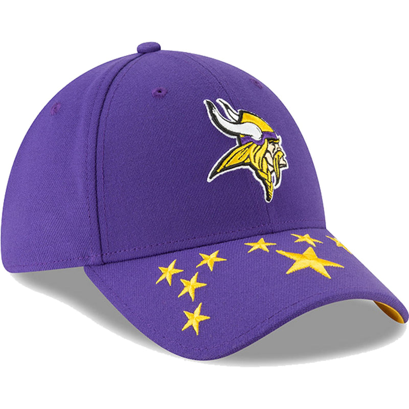 Minnesota Vikings NFL Draft On-Stage 39THIRTY Stretch Fit Cap