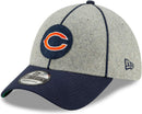 Chicago Bears Sideline Home Classic 39THIRTY Stretch Fit Cap, Grey