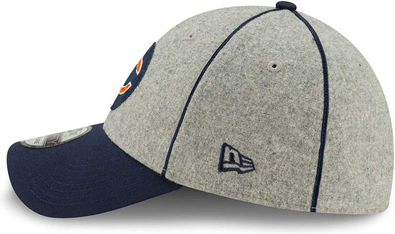 Chicago Bears Sideline Home Classic 39THIRTY Stretch Fit Cap, Grey