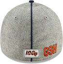 Chicago Bears Sideline Home Classic 39THIRTY Stretch Fit Cap, Grey