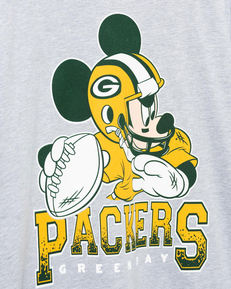 Disney x Junk Food x NFL Mickey Mouse Quarterback Green Bay Packers Tee