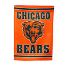 Chicago Bears 18" x 12.5" Embossed Suede Garden Flag