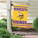 Minnesota Vikings 18" x 12.5" Embossed Suede Garden Flag