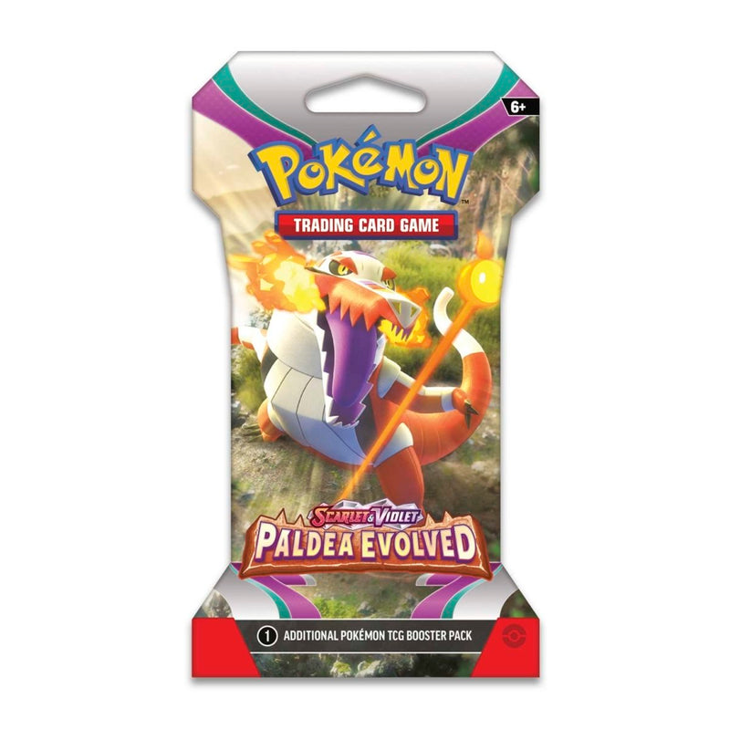 Pokémon TCG: Scarlet & Violet-Paldea Evolved Sleeved Booster Pack (10 Cards)