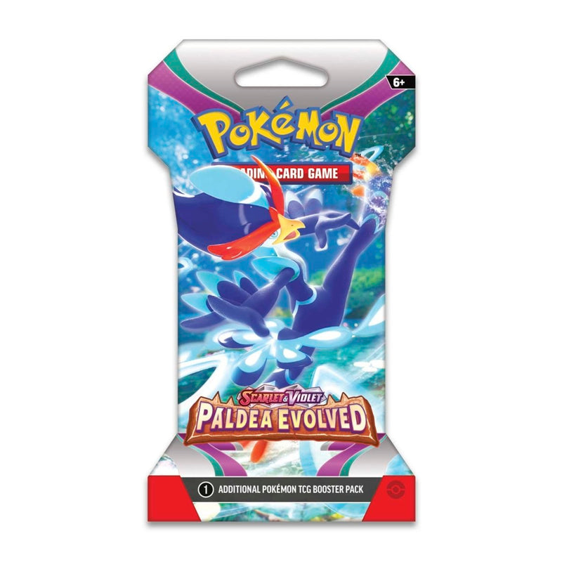 Pokémon TCG: Scarlet & Violet-Paldea Evolved Sleeved Booster Pack (10 Cards)