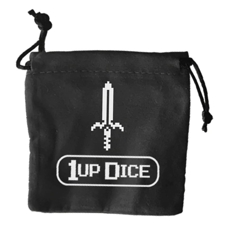 1UP-Dice Master Edition Mythical Sword Polyhedral Set