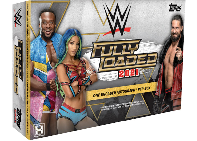 2021 Topps WWE Fully Loaded Hobby Box