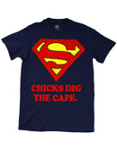 Changes Men's Superman Chicks Dig the Cape T-Shirt