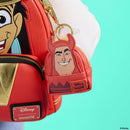 The Emperor’s New Groove Good and Bad Kronk Reversible Mini Backpack Keychain Charm