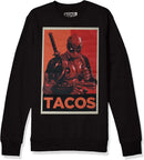 Marvel Comics Deadpool Tacos Sweatshirt, Black