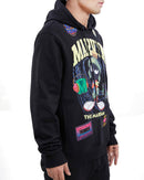 Looney Tunes Marvin the Martian DJ Space Hoodie, Black