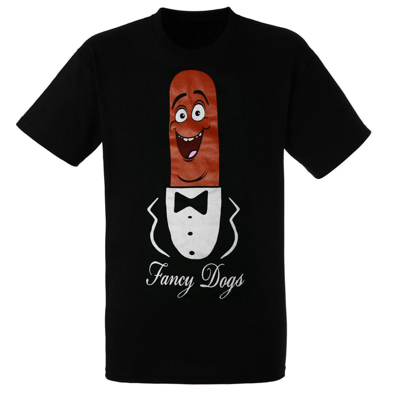 Sausage Party Frank Fancy Dog Men's Black Shirt