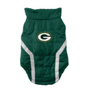 little,earth,littlearth,green bay packers,pet,puffer,vest,jacket,coat,clothing accessories
