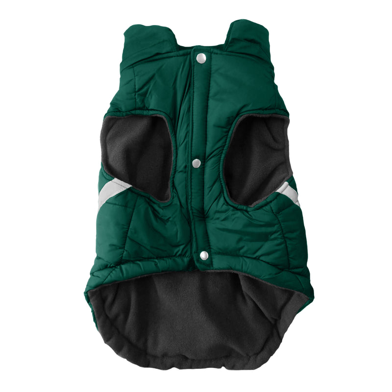 little,earth,littlearth,green bay packers,pet,puffer,vest,jacket,coat,clothing accessories