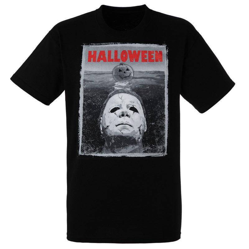 Halloween Michael Myers Under Water Men's T-Shirt, Black