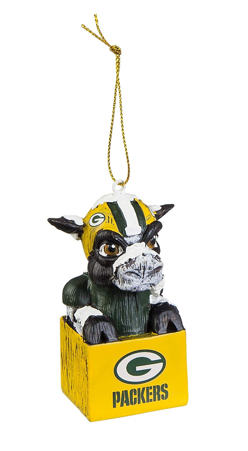 Green Bay Packers 3.5" Mascot Ornament