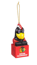 Chicago Blackhawks 3.5" Mascot Ornament
