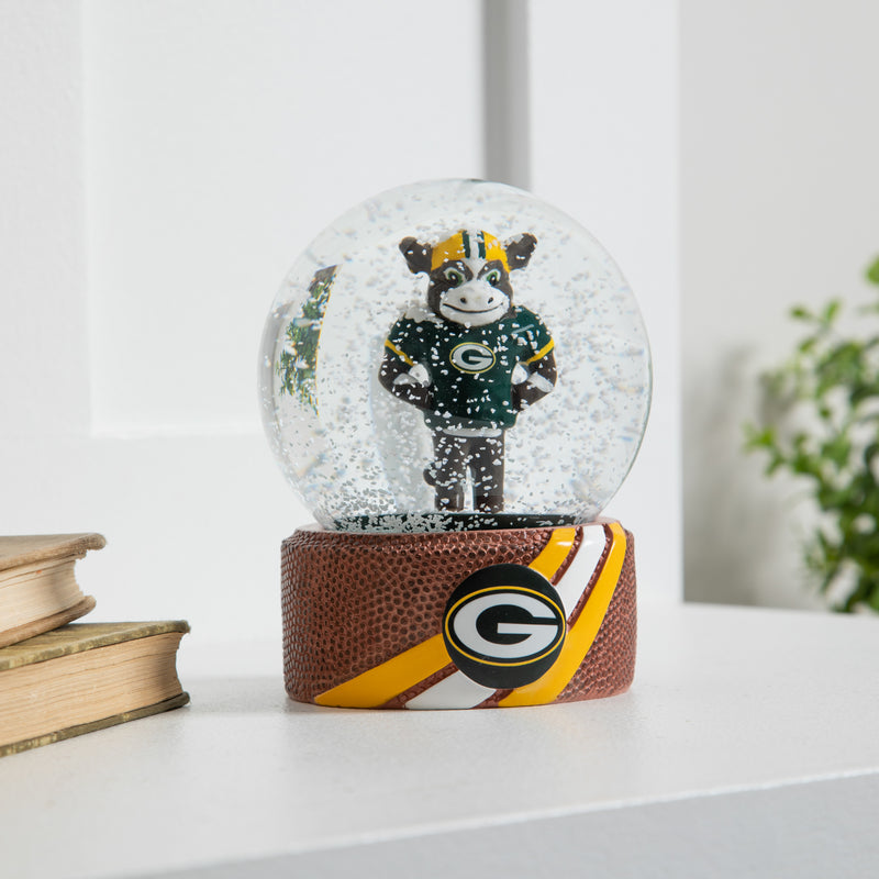 Green Bay Packers Mascot Water Globe, 100mm