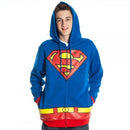 Superman Costume Men's Hooded Sweatshirt