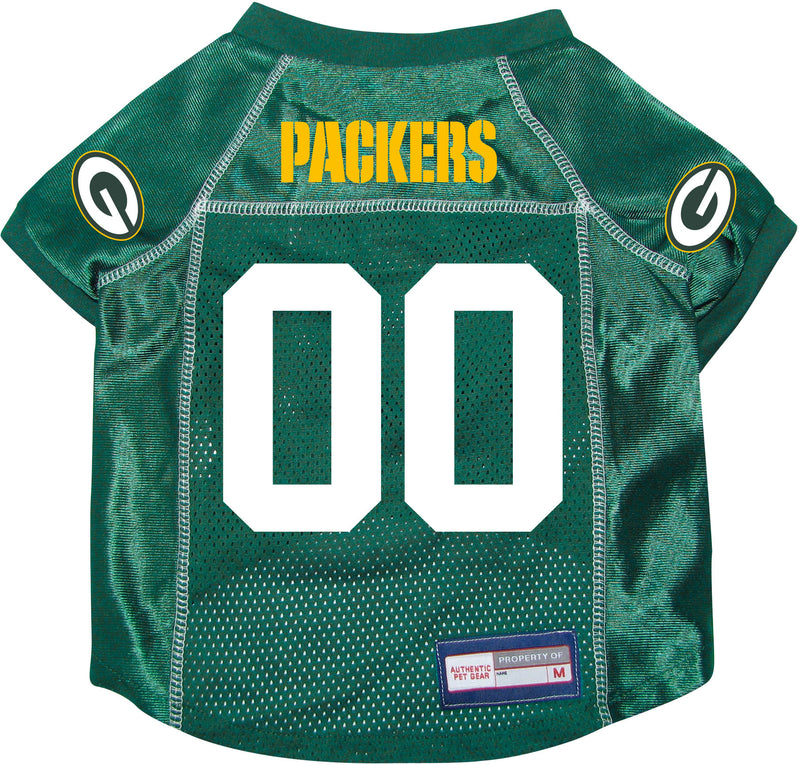 Green Bay Packers Pet Jersey, Large