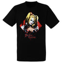 DC Comics Harley Quinn Paint Diamonds Men's Black Shirt