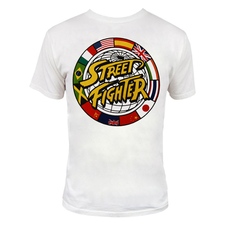 Street Fighter Flag Logo Shirt