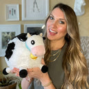MINI SQUISHABLE BLACK & WHITE COW