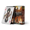 Don't Panic Games | Mangacards | 54 Card Game | Attack on Titan | Standard Size (Poker)