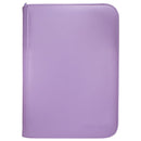 UP PRO BINDER 4 PKT VIVID ZIPPERED-PURPLE