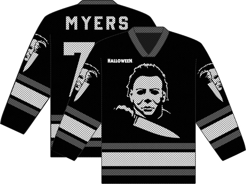 Halloween Michael Myers Hockey Jersey