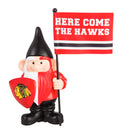 Chicago Blackhawks Flag Holder Gnome