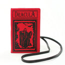 Dracula Book Cross Body Bag In Vinyl - Red