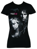True Blood Sookie and Bill Neck Bite Juniors T-Shirt